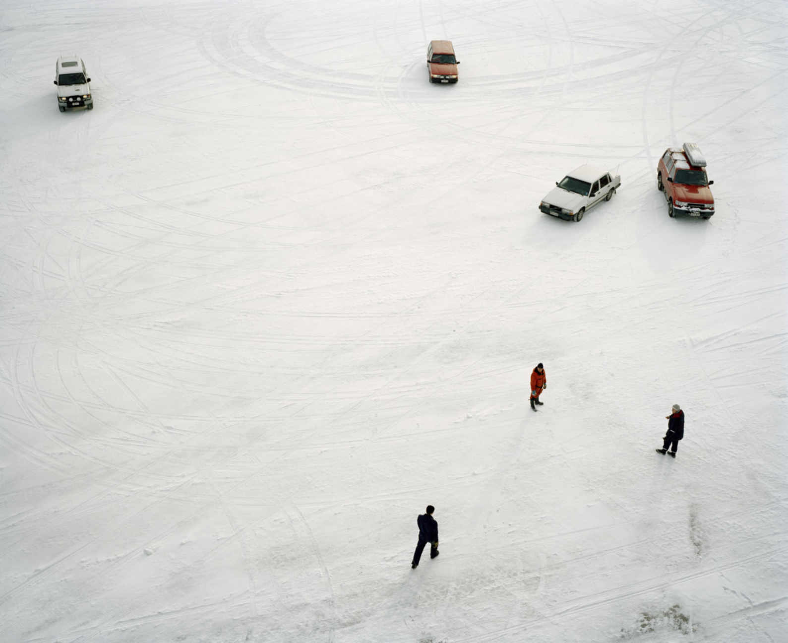 Вид с Fennica по прибытию в порт Пиетарсаари. © Mark Power Magnum Photos